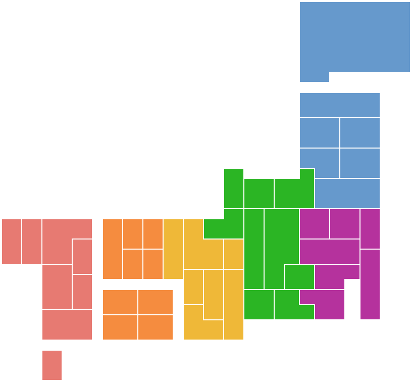 怪異 妖怪地図